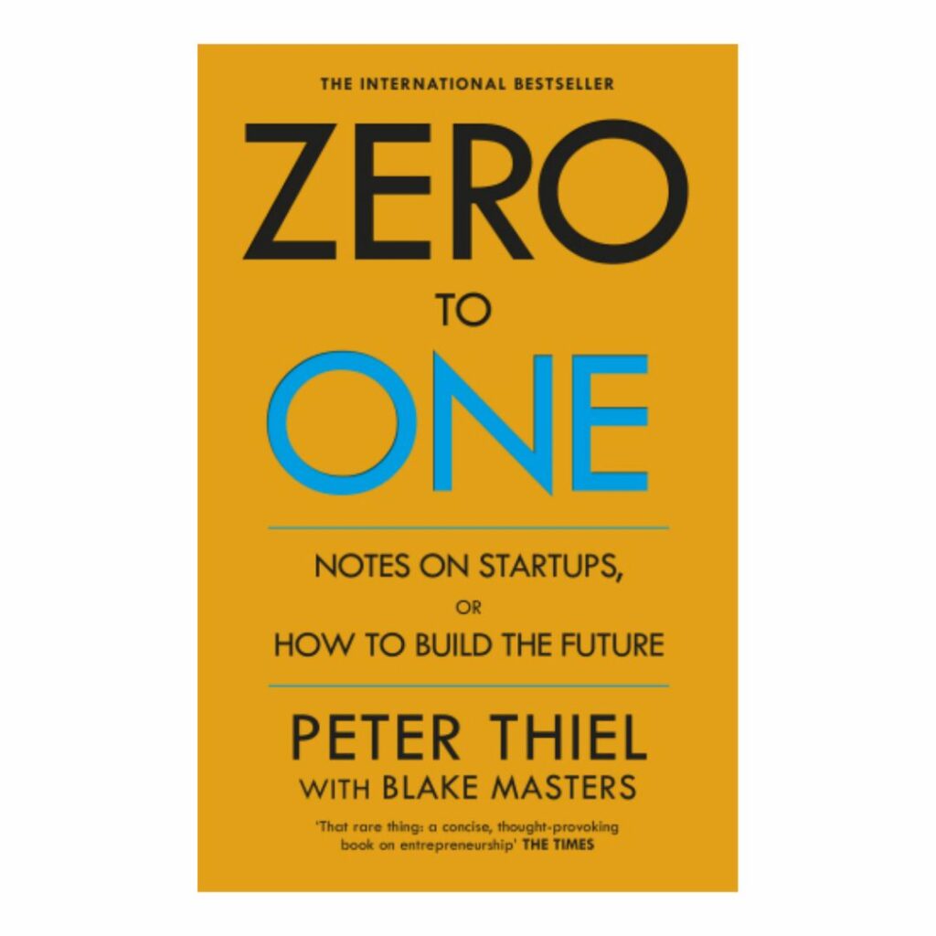 best business book 2024- zero to one