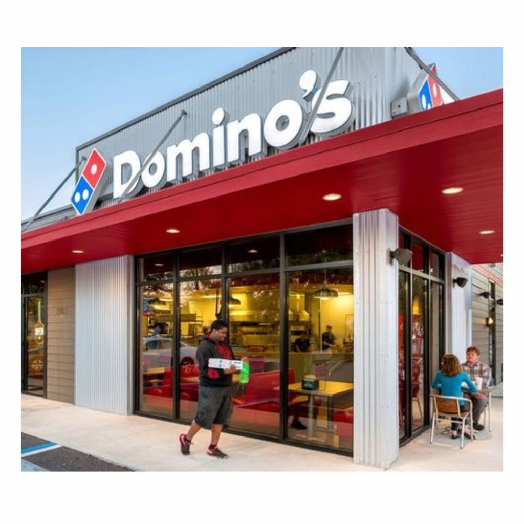 Largest fast food chain-Dominos